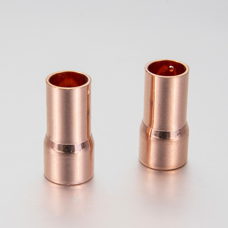 ID Straight Copper Coupling Sweat End Welding Joint Pipe Fitting 